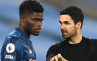 Arteta lý giải việc rút Partey khỏi sân trong hiệp 2 trận Olympiacos