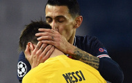 CHÍNH THỨC! Loại Barca, PSG thưởng nóng trụ cột ôm hôn Messi
