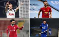 10 'cây săn bàn' hàng đầu tại Premier League 2020-21: Salah, Bruno ở đâu?
