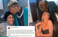 Paul Pogba thể hiện tình cảm với 2 người phụ nữ của cuộc đời