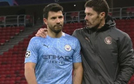 Không được đồng đội chuyền bóng, Aguero giận dỗi ra mặt