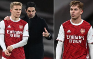 Martin Odegaard được ưu ái, Smith Rowe lên tiếng “nhắc khéo” Mikel Arteta