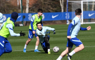 Liên tục dự bị, lộ thái độ của Kepa trên sân tập Chelsea