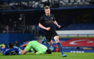 Kỳ binh náo loạn phá thế phong bế, Man City loại bỏ Everton dệt tiếp mộng ăn 4