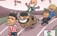 Cười té khói với loạt ảnh chế La Liga