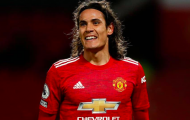 Coi như đã rõ, tương lai Cavani tại M.U được định đoạt