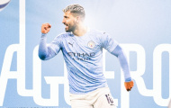 CHÍNH THỨC: Aguero nhận 'quà siêu khủng' trước ngày rời Man City