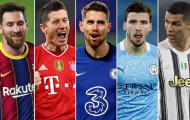 Top 10 ngôi sao đỉnh nhất châu Âu năm 2021: Messi số 1, Ronaldo tụt dốc