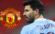 3 lý do khiến viễn cảnh Aguero gia nhập Man Utd chỉ có trong mơ
