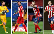 'Trục xương sống' đáng mơ ước của Atletico Madrid