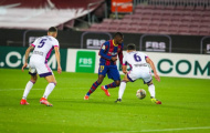 Dembele bùng nổ phút 90, Barcelona chỉ còn kém Atletico 1 điểm
