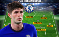 Đội hình Chelsea đấu Man City: Mũi đinh ba Z.H.M xuất kích?
