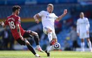 'Bỏ túi' Bruno Fernandes, sao Leeds chặn luôn cửa thắng của Man Utd
