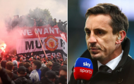 CĐV Man Utd bạo loạn, Gary Neville lập tức lên tiếng