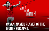 CHÍNH THỨC! Cavani nhận phần thưởng tại Man Utd