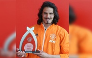 Thi đấu ấn tượng, Cavani lần đầu tiên được Man Utd tri ân