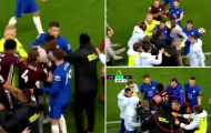 SỐC! 'Kẻ làm nhục' Chelsea bị Thiago Silva và Azpilicueta 'xử đẹp'