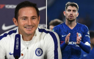 Bị Jorginho 'chê' không đủ trình, Lampard phản pháo cực gắt