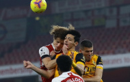 Nứt hộp sọ vì David Luiz, sao sáng Wolves hồi phục thần kỳ