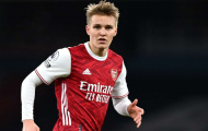 Thay Martin Odegaard, Arsenal có 2 lựa chọn