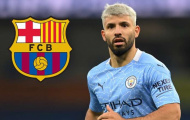 Sergio Aguero đạt thỏa thuận gia nhập Barcelona