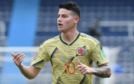 CHÍNH THỨC: James Rodriguez bị loại khỏi Copa America