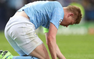Quá kinh hoàng, De Bruyne thông báo chấn thương