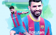 CHÍNH THỨC: Sergio Aguero gia nhập Barca