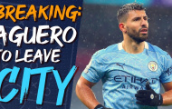 Aguero có hành động cực kỳ ý nghĩa trước khi rời Man City