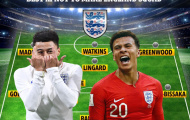 Đội hình 'khủng' với 11 cầu thủ lỗi hẹn cùng ĐT Anh tại EURO 2020