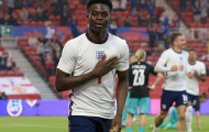 Ghi bàn giúp ĐT Anh hạ ĐT Áo, Bukayo Saka nói ngay 1 câu