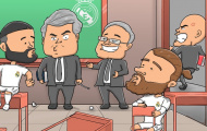 Cười té khói với loạt ảnh chế Ancelotti thay thế Zidane
