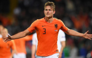 Sau Van Dijk, Hà Lan đón thêm tin dữ từ Matthijs de Ligt