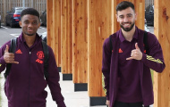Amad Diallo lập siêu phẩm nhờ công của Bruno Fernandes