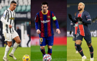 Xếp hạng 10 cầu thủ xuất sắc nhất thế giới hiện nay: Messi xếp sau 1 cái tên