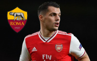 Arsenal 3 lần liên tiếp khiến Roma nhận 'trái đắng' trong vụ Xhaka