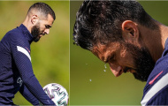 Benzema - Giroud chạy đua cật lực trước đại chiến tuyển Đức