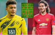 Cavani sẵn sàng làm điều này nếu Jadon Sancho gia nhập M.U