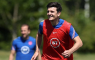 Harry Maguire cười toe toét, sẵn sàng xung trận cùng ĐT Anh