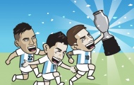 Cười té khói với loạt ảnh chế chung kết Copa America