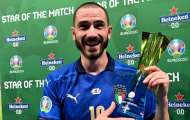 Đốt lưới tuyển Anh, Bonucci thiết lập những kỷ lục ấn tượng