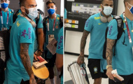 Olympic Brazil hạ cánh xuống Nhật Bản, Dani Alves khư khư giữ hàng lạ