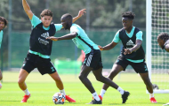 2 tân binh ghi dấu ấn trên sân tập Arsenal