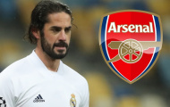 Arsenal móc nối Real, Isco có câu trả lời