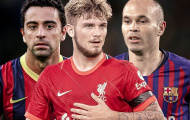 Cựu sao Liverpool chỉ ra ngôi sao mang hình bóng Xavi và Iniesta
