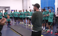 Eriksen trở lại trung tâm huấn luyện, mang tin vui cho Inter