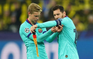 Frenkie de Jong gửi lời chia tay cảm động đến Messi