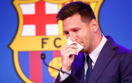Lionel Messi bật khóc nức nở khi nói lời chia tay Barca