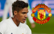 Không phải số 4, Varane khoác số áo không ai ngờ ở M.U