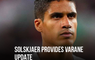 Xác nhận! Solskjaer báo tin xấu vụ Varane tới M.U